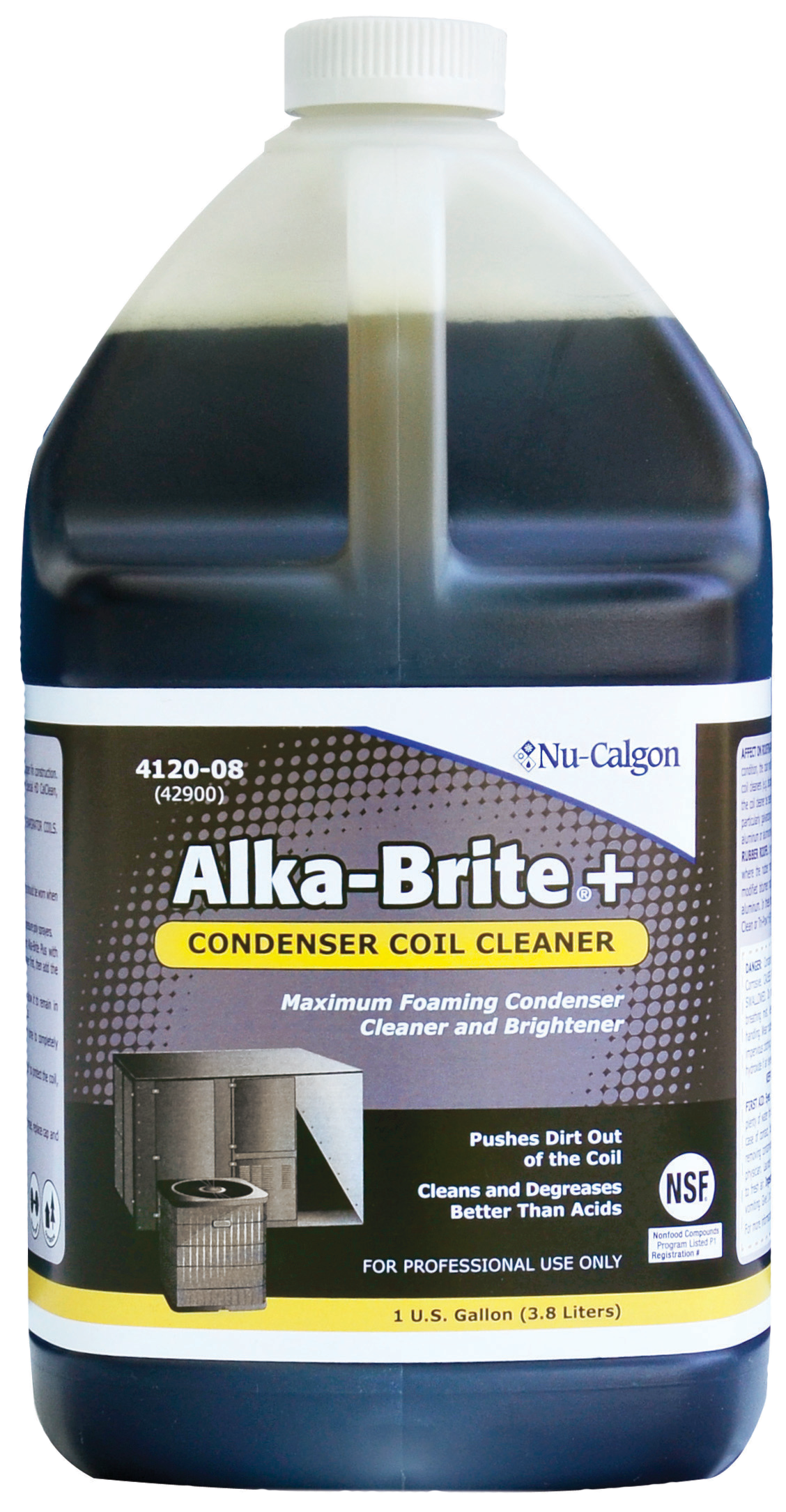 4120-08 ALKA-BRITE PLUS COIL CLEANER - HVAC Equipment